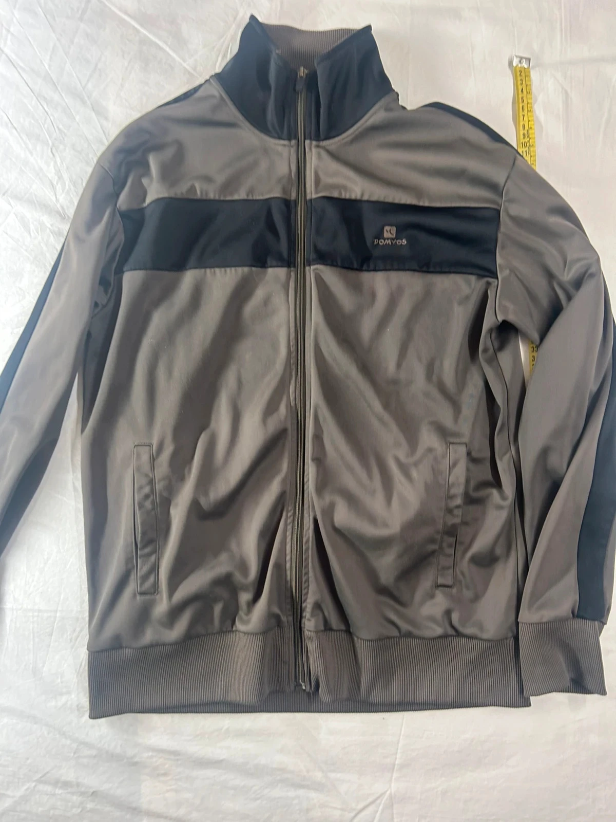 Veste gilet zippé domyos marron noir – photo 2